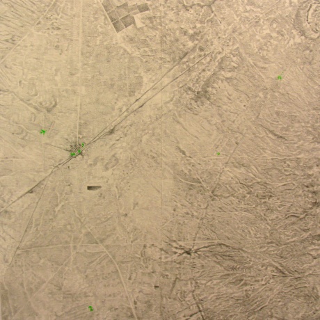 Satellite Map of Greater IAM Area, 2008