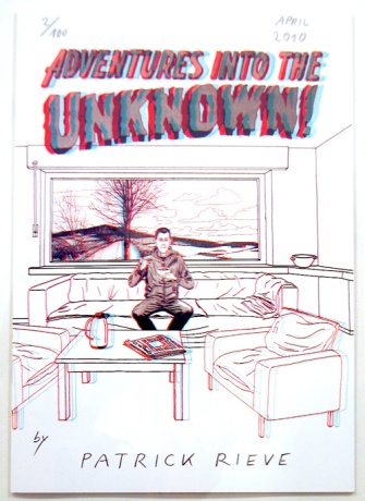 Adventures into the Unknown!, 2010|3D-Offset + 3D-Brille,|23,5 x 16,5 cm,|Edition, 90 + 10 AP, sig. + num., 100/100