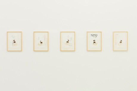 10M29261012 - 10 JAHRE M29|Ulrich Strothjohann|o.T. |(Paranthese, Diagramm, Alphabet, Scheiben, Pfeile), 2012 |Bleistift auf Papier