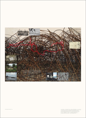 MEDITERRANEAN COORDINATES, 2013 |Plakat, digitale Montage, Inkjetprint, 130 x 95 cm