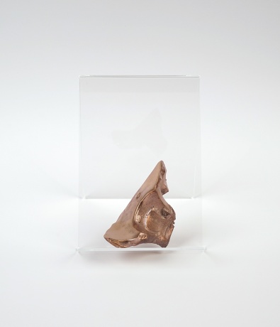 DORIS FROHNAPFEL|Transformless V, 2015|Bronzeabguss, 4,5 x 8,0 x 5,0 cm