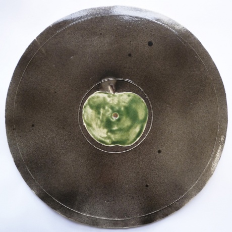 Ina Weber|Revolver, 2015|Keramik glasiert, ø 31 cm