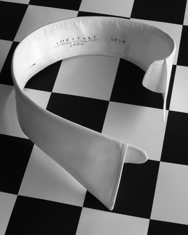 Ide Collar, 2013 |(nach Paul Outerbridge)|Inkjet Print auf Hahnemühle |12 x 9,6 cm