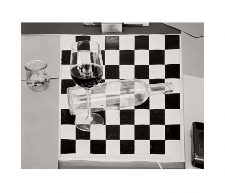 PASTICHE|Hubert Becker|Manuscript 1833 (nach Marcel Broodthaers), 2015|Inkjet Print auf Hahnemühle, 46 x 58 cm