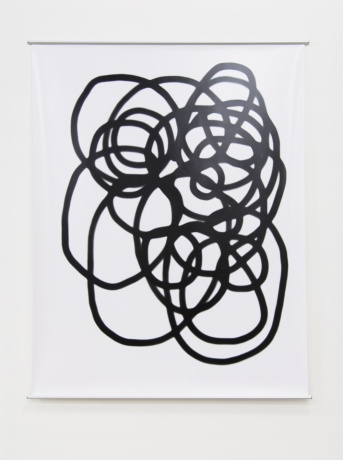 Untitled 1995 (C. Wool), 2015|black, Luminogramm, Silbergelatineabzug, 168 x 127 cm