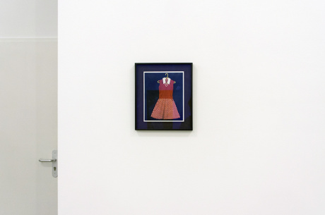 Lynn Hershman Leeson|Roberta’s Dress, 1976|color photo|8 × 10 inches