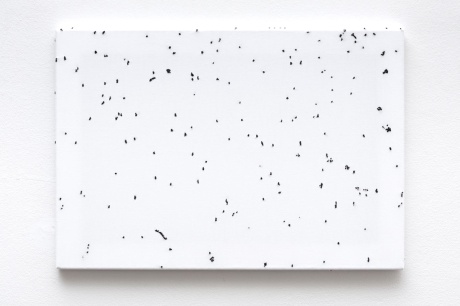 S#9, 2023|Baumwollgarn, Leinengarn auf Gewebe |47 × 65 cm|