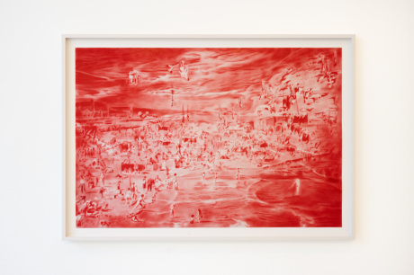 Saioa Fischer Abaigar|Ripple, 2025|Pastell auf Papier |63 × 93 cm 