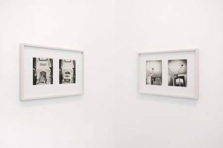 Saioa Fischer Abaigar|Danach #1, 2025|Kohle auf Papier|je 18,7 × 15 cm|Danach #2, 2025|Kohle auf Papier|je 21 × 15 cm