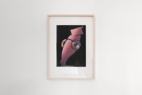Jürgen Stollhans|Otto, 1997 (Büro)|Linodruck auf Papier|29,7 × 21 cm |Auflage 15