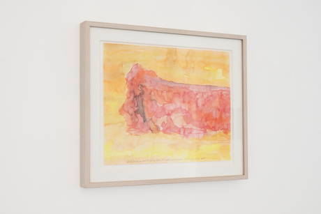 Doris Frohnapfel|Löschflugzeug, 2024|Aquarellfarben, Hahnemühle 150gr./m2, 24 × 30 cm